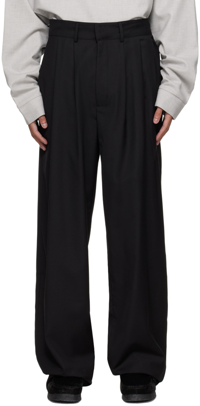 Shop The Frankie Shop Black Peyton Trousers