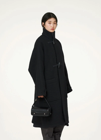 Shop Lemaire Women Ransel Handbag In Bk999 Black
