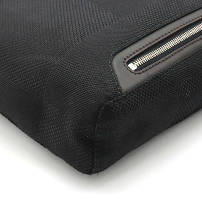 Pre-owned Louis Vuitton Citadine Black Canvas Shopper Bag ()