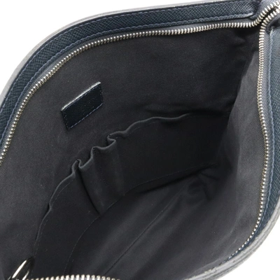 Pre-owned Louis Vuitton Messenger Black Leather Shopper Bag ()