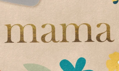 Shop Karma Gifts Mama Tea Towel & Cutting Board Gift Set In Beige