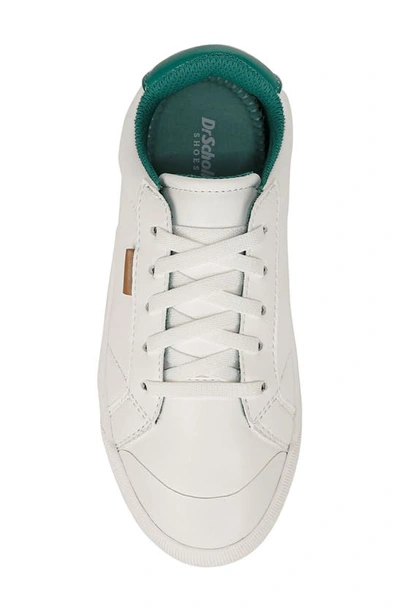 Shop Dr. Scholl's Time Off Sneaker In White/ Court Green