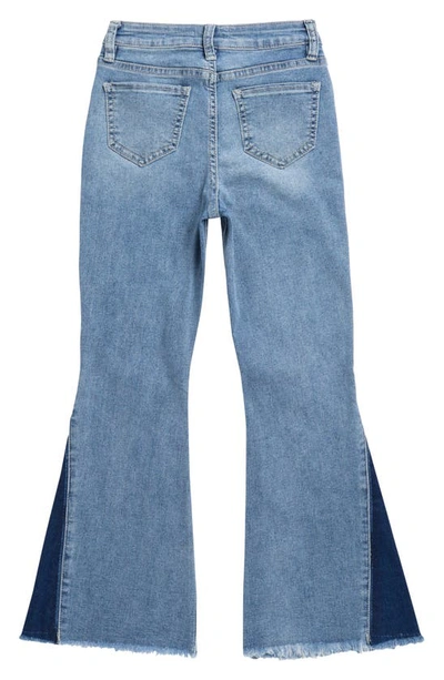 Shop Ymi Kids' Gigi Flare Jeans In Potassium Whiskers 2