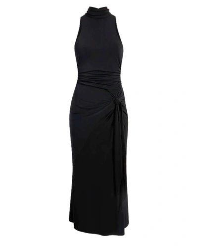 Shop Cinq À Sept Women's Rori Sleeveless Turtleneck Dress In Black