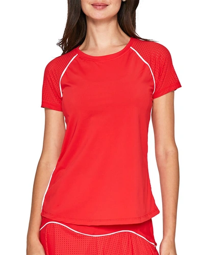 Shop L'étoile Performance T-shirt In Red