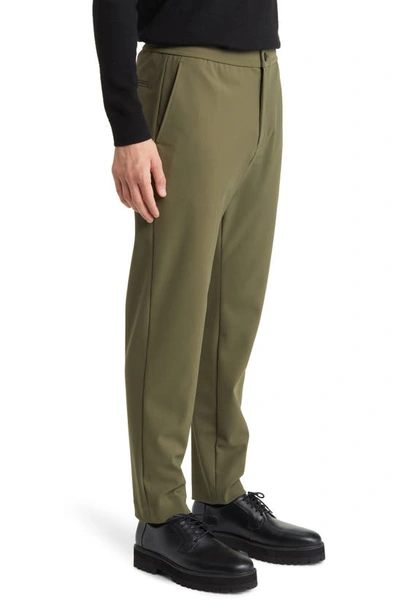 Shop Theory Mayer Precision Ponte Knit Pants In Uniform