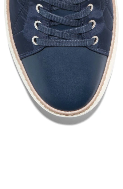 Shop Cole Haan Grandpro Topspin Puffer Sneaker In Navy Blazer/ Ivory