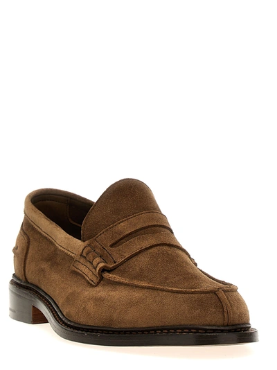 Shop Tricker's College Loafers Brown