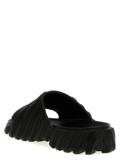 Shop Off-white Exploration Sandals Black