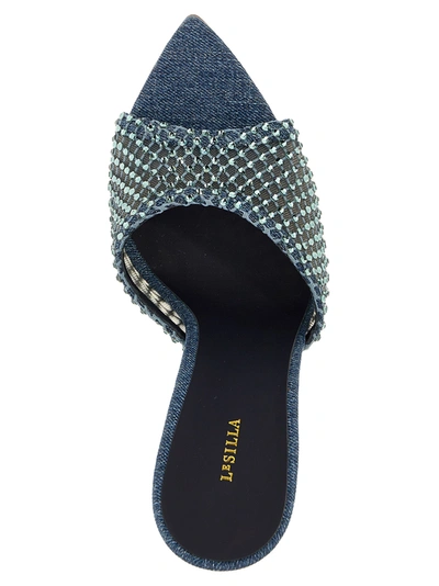 Shop Le Silla Gilda Sandals Blue