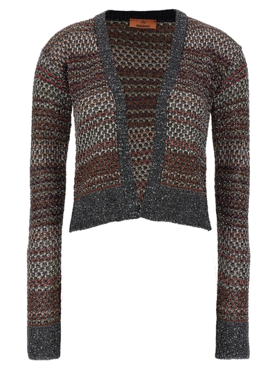 Shop Missoni Micro Sequin Cardigan Sweater, Cardigans Multicolor