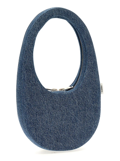 Shop Coperni Mini Swipe Bag Hand Bags Blue