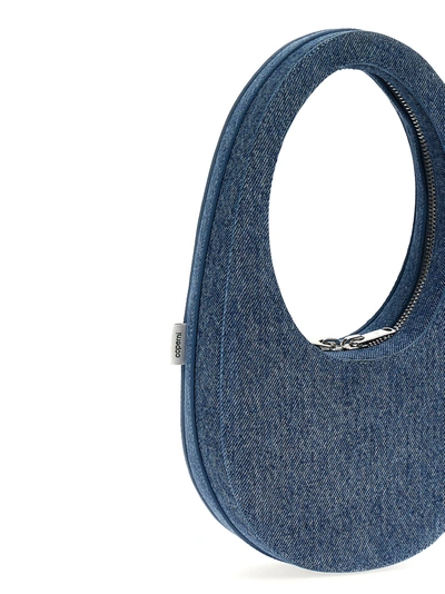 Shop Coperni Mini Swipe Bag Hand Bags Blue