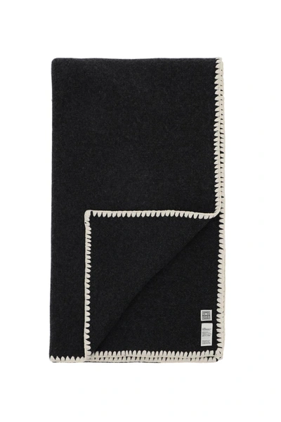Shop Totême Oversized Wool And Cashmere Scarf