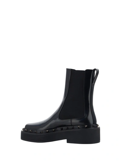 Shop Valentino Patent Leather Ankle Boots