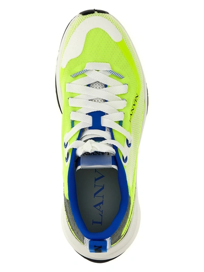 Shop Lanvin Runner Sneakers White