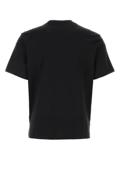 Shop Amiri Man Black Cotton T-shirt