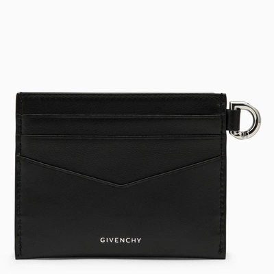 Shop Givenchy 4g Black Leather Card Holder Women