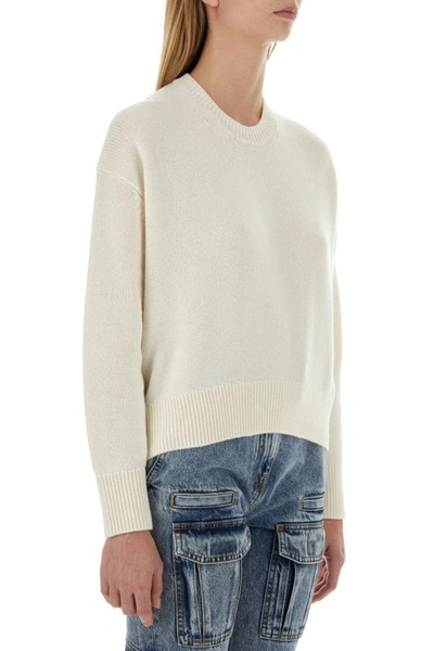 Shop Givenchy Woman Ivory Cashmere Sweater In White