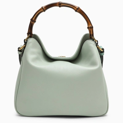 Shop Gucci Diana Medium Sage Green Shoulder Bag Women