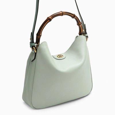 Shop Gucci Diana Medium Sage Green Shoulder Bag Women