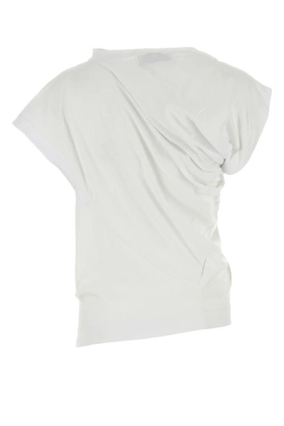 Shop Vivienne Westwood Woman White Cotton Hebo T-shirt