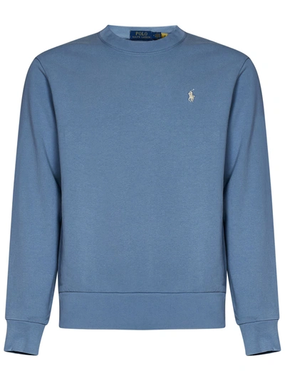 Shop Polo Ralph Lauren Sweatshirt In Blu