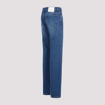 Shop Ami Alexandre Mattiussi Ami Paris  Classic Fit Jeans In Blue