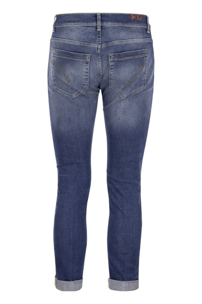 Shop Dondup George - Five Pocket Jeans In Medium Denim