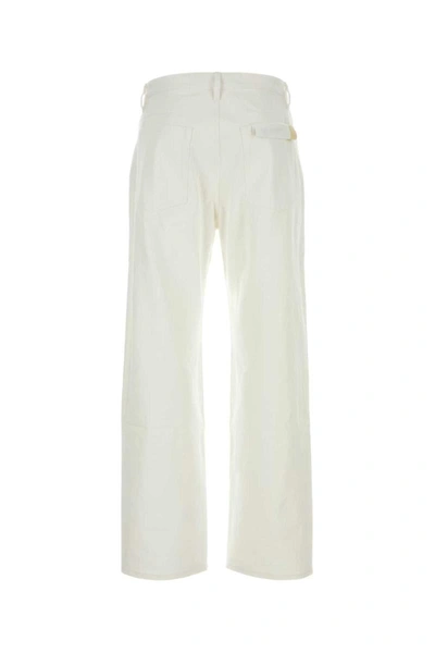 Shop Jil Sander Jeans In White