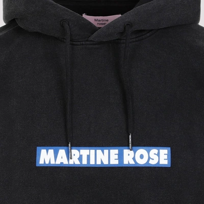 Shop Martine Rose Classic Hoodie Sweatshirt In Black
