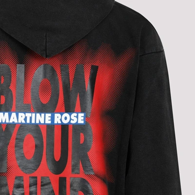 Shop Martine Rose Classic Hoodie Sweatshirt In Black