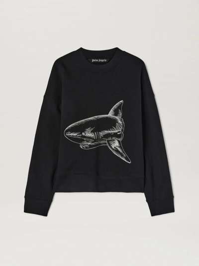 Shop Palm Angels Sweatshirts In Black