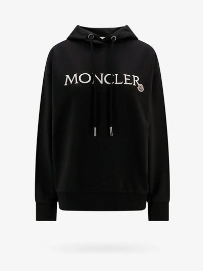 Shop Moncler Sweatshirt In Black