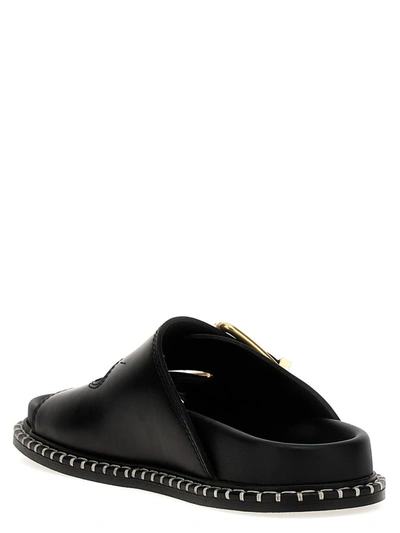 Shop Chloé 'rebecca' Sandals In Black