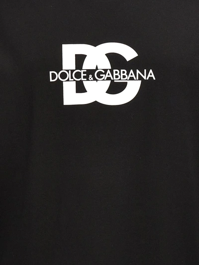 Shop Dolce & Gabbana Logo T-shirt In Black