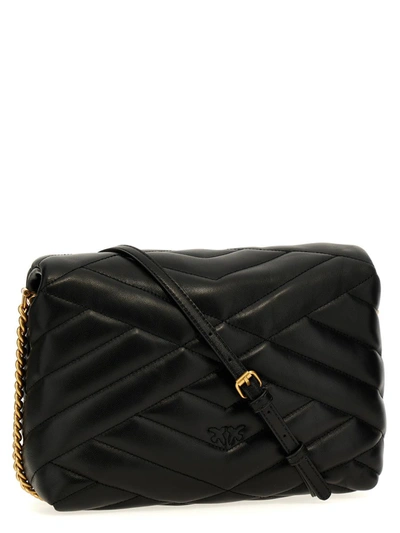 Shop Pinko 'classic Love Bag Click Puff' Crossbody Bag In Black