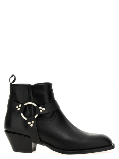 Shop Sonora 'dulce Belt' Ankle Boots In Black