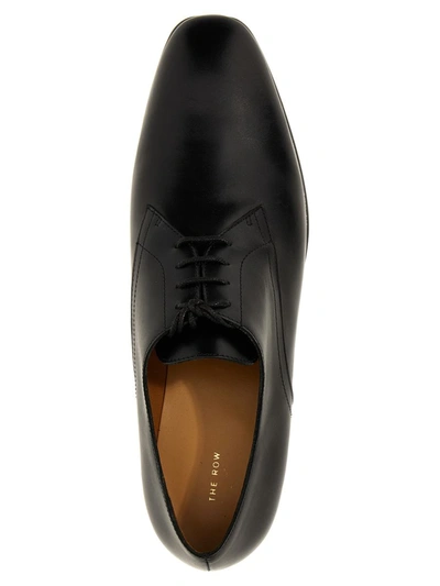 Shop The Row 'kay Oxford' Lace Up Shoes In Black