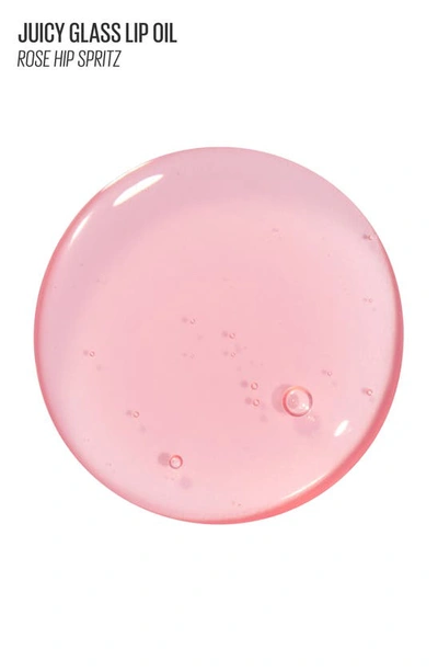 Shop Kaja Juicy Glass Lip Oil In Rose Hip Spritz