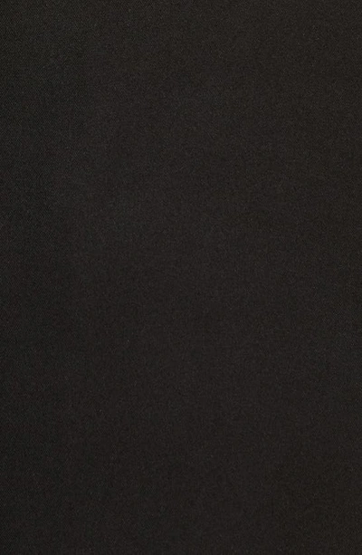 Vince Turtleneck Silk-blend Pullover In Black