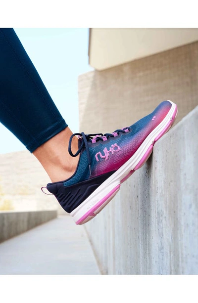 Ryka Devotion Plus 4 Sneaker In Navy Blue