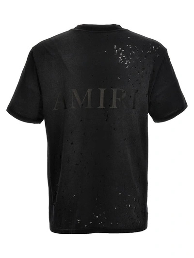 Shop Amiri 'ma Logo Shotgun' T-shirt In Black