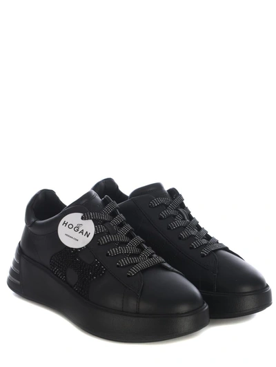 Shop Hogan Sneakers  "rebel" In Black