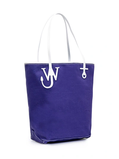 Shop Jw Anderson J.w. Anderson Anchor Tote Bag In Blue