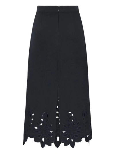 Shop Ermanno Scervino Skirts In Black