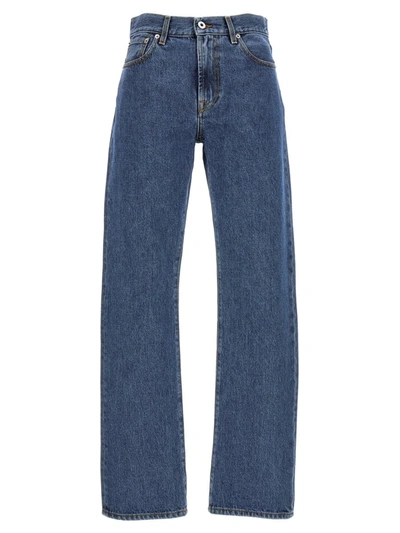 Shop Jw Anderson J.w. Anderson 'anchor' Jeans In Blue