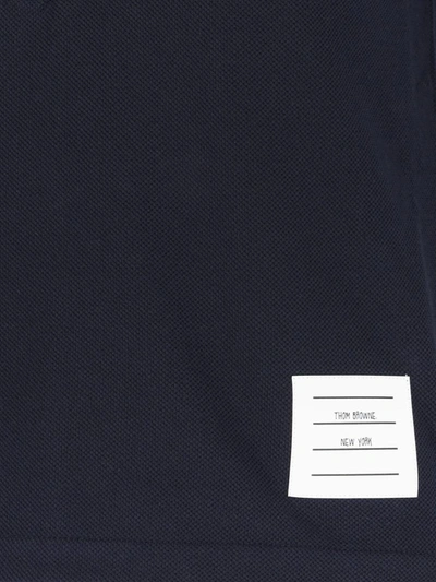 Shop Thom Browne T-shirts And Polos In Blue