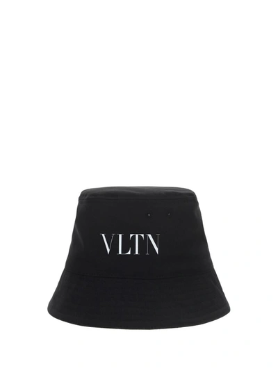 Shop Valentino Garavani Hats E Hairbands In Nerobianco