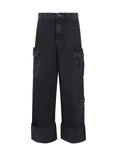 Shop 3x1 Pants In Black Atlantic